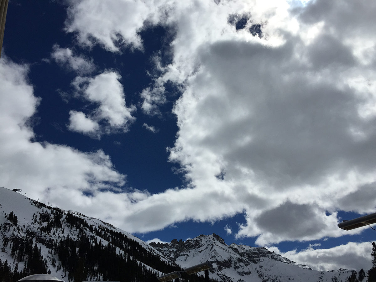 In which I start on black diamonds at Telluride